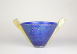 BLUE, LOETZ, PAPILLON, GLASS BOWL, CIRCA 1936