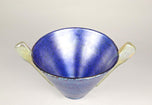 BLUE, LOETZ, PAPILLON, GLASS BOWL, CIRCA 1936