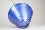 BLUE, LOETZ, PAPILLON, GLASS BOWL, CIRCA 1936