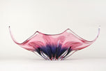 20TH CENTURY, ITALY, MURANO GLASS SOMMERSO, PINK, PURPLE, BLUE