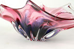 20TH CENTURY, ITALY, MURANO GLASS SOMMERSO, PINK, PURPLE, BLUE
