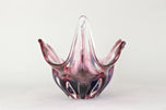 20TH CENTURY, ITALY, MURANO GLASS SOMMERSO, PINK, PURPLE, BLUE