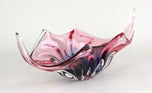 20TH CENTURY, ITALY, MURANO GLASS SOMMERSO, PINK, PURPLE, BLUE