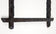 19TH CENTURY, AUSTRIA, BLACK FOREST, WALL MIRROR, HAND CARVED, RUSTIC