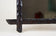19TH CENTURY, AUSTRIA, BLACK FOREST, WALL MIRROR, HAND CARVED, RUSTIC