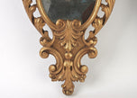 19TH CENTURY, ITALIAN, WALL MIRRORS, GILT, HANDCARVED