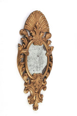 19TH CENTURY, ITALIAN, WALL MIRRORS, GILT, HANDCARVED