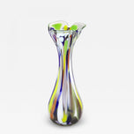 20TH CENTURY, ITALY, MULTICOLORED MURANO GLASS VASE, CA, 1970