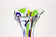 20TH CENTURY, ITALY, MULTICOLORED MURANO GLASS VASE, CA, 1970