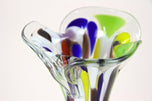 20TH CENTURY, ITALY, MULTICOLORED MURANO GLASS VASE, CA, 1970
