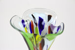 20TH CENTURY, ITALY, MULTICOLORED MURANO GLASS VASE, CA, 1970