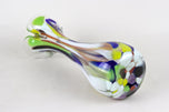 20TH CENTURY, ITALY, MULTICOLORED MURANO GLASS VASE, CA, 1970