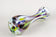 20TH CENTURY, ITALY, MULTICOLORED MURANO GLASS VASE, CA, 1970