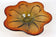 20TH CENTURY, ITALY, MURANO GLASS, CENTERPIECE, BOWL, RED, AMBER