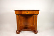 19TH CENTURY, AUSTRIA, BIEDERMEIER WALL CONSOLE, CHERRYWOOD, CIRCA 1860