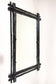 19TH CENTURY, AUSTRIA, BLACK FOREST WALL MIRROR, RUSTIC, DOUBLE FRAMED, CIRCA 1880