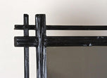 19TH CENTURY, AUSTRIA, BLACK FOREST WALL MIRROR, RUSTIC, DOUBLE FRAMED, CIRCA 1880