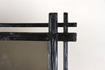 19TH CENTURY, AUSTRIA, BLACK FOREST WALL MIRROR, RUSTIC, DOUBLE FRAMED, CIRCA 1880