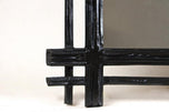 19TH CENTURY, AUSTRIA, BLACK FOREST WALL MIRROR, RUSTIC, DOUBLE FRAMED, CIRCA 1880