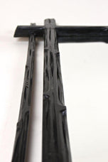 19TH CENTURY, AUSTRIA, BLACK FOREST WALL MIRROR, RUSTIC, DOUBLE FRAMED, CIRCA 1880