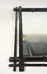 19TH CENTURY, AUSTRIA, BLACK FOREST WALL MIRROR, RUSTIC, DOUBLE FRAMED, CIRCA 1880
