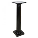 20TH CENTURY, AUSTRIA, ART NOUVEAU PEDESTAL, EBONIZED