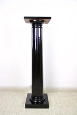 20TH CENTURY, AUSTRIA, ART NOUVEAU PEDESTAL, EBONIZED