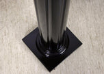 20TH CENTURY, AUSTRIA, ART NOUVEAU PEDESTAL, EBONIZED