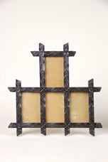 19TH CENTURY, AUSTRIA, BLACK FOREST PHOTO FRAMES, HANDCARVED