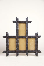 19TH CENTURY, AUSTRIA, BLACK FOREST PHOTO FRAMES, HANDCARVED