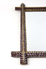 RUSTIC,TRAMP,ART,WALL,MIRROR,LATE,19TH CENTURY,AUSTRIA,1880
