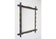 20TH CENTURY, AUSTRIA, RUSTIC, WALL MIRROR, GOLDEN BARS