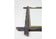 20TH CENTURY, AUSTRIA, RUSTIC, WALL MIRROR, GOLDEN BARS