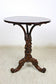 19TH CENTURY, AUSTRIA, RUSTIC SIDE TABLE, HANDCARVED