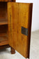 19TH CENTURY, AUSTRIA, NUTWOOD COMM0DE, BIEDERMEIER, HALF CABINET
