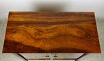 19TH CENTURY, AUSTRIA, NUTWOOD COMM0DE, BIEDERMEIER, HALF CABINET