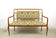 20TH CENTURY, AUSTRIA, ART NOUVEAU SALON SUITE, BRASS ELEMENTS