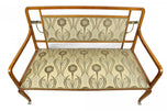 20TH CENTURY, AUSTRIA, ART NOUVEAU SALON SUITE, BRASS ELEMENTS