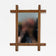 19TH CENTURY, AUSTRIA, RUSTIC TRAMP ART MIRROR, HAND CARVED, CIRCA 1880