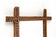 19TH CENTURY, AUSTRIA, RUSTIC TRAMP ART MIRROR, HAND CARVED, CIRCA 1880