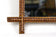 19TH CENTURY, AUSTRIA, RUSTIC TRAMP ART MIRROR, HAND CARVED, CIRCA 1880
