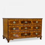 18TH CENTURY, AUSTRIA, BAROQUE, CHEST OF DRAWERS, NUTWOOD