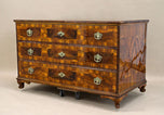 18TH CENTURY, AUSTRIA, BAROQUE, CHEST OF DRAWERS, NUTWOOD