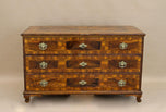 18TH CENTURY, AUSTRIA, BAROQUE, CHEST OF DRAWERS, NUTWOOD
