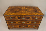 18TH CENTURY, AUSTRIA, BAROQUE, CHEST OF DRAWERS, NUTWOOD