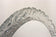 MID CENTURY, AUSTRIA, OVAL ACRYLIC WALL MIRROR, ILLUMINATED, 1970