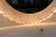 MID CENTURY, AUSTRIA, OVAL ACRYLIC WALL MIRROR, ILLUMINATED, 1970