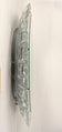 MID CENTURY, AUSTRIA, OVAL ACRYLIC WALL MIRROR, ILLUMINATED, 1970