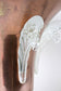 20TH CENTURY, FRANCE, ART DECO, COPPER TABLE LAMP, LALIQUE GLASS