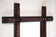 19TH CENTURY, AUSTRIA, TRAMP ART, WALL MIRROR, HAND CARVED